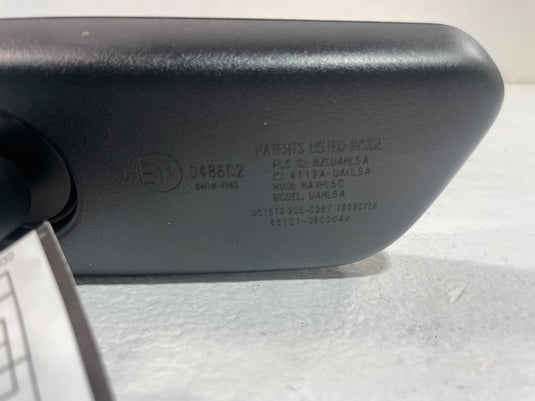 2019 - 2023 GENESIS G70 G90 G80 FRONT INTERIOR REAR VIEW MIRROR BLACK