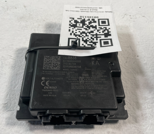 19-22 CHEVROLET SILVERADO 1500 KEYLESS ENTRY COMPUTER CONTROL MODULE UNIT 106150