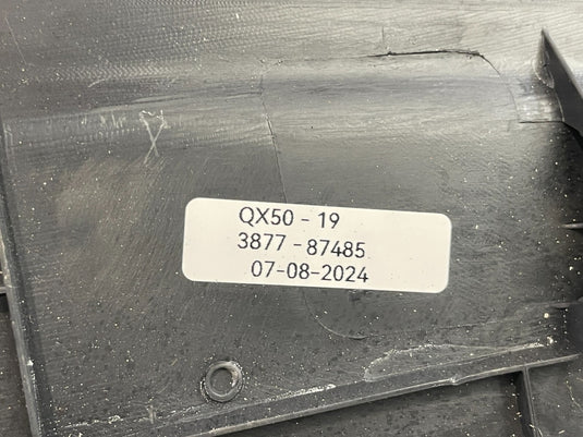 2019-2022 INFINITI QX50 TAILGATE LIFTGATE LOWER FINISHER TRIM COVER PANEL