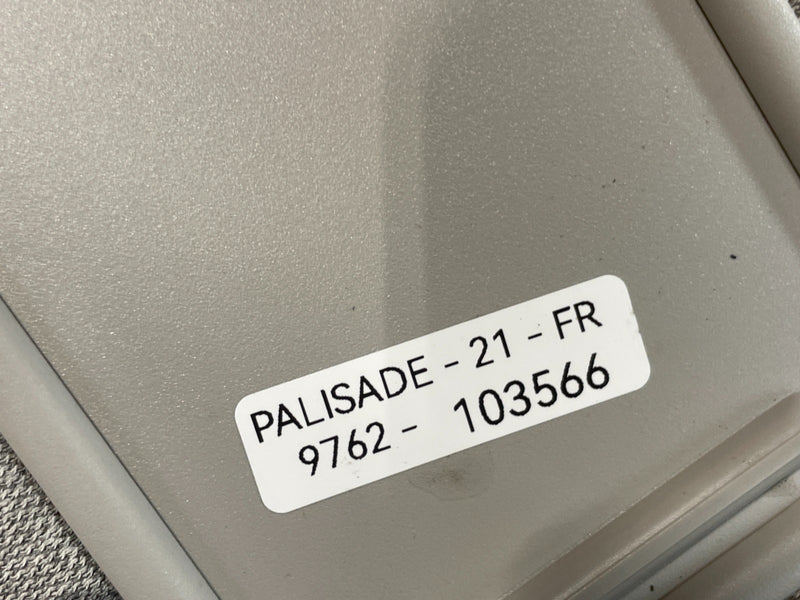Load image into Gallery viewer, 2020 - 2023 HYUNDAI PALISADE FRONT RIGHT SIDE SUNVISOR SUN VISOR GRAY # 103566
