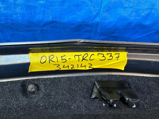 INFINITI Q60 COUPE TRUNK LID DECK TAIL GATE HATCH GRAY (KAD) 17-20