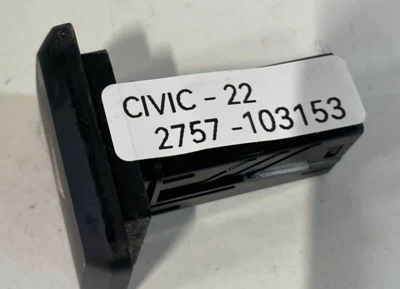 Load image into Gallery viewer, 22-24 HONDA CIVIC FRONT CENTER CONSOLE HAZARD EMERGENCY SWITCH BUTTON # 103153
