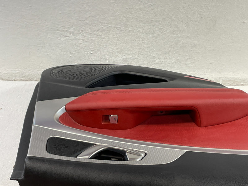 Load image into Gallery viewer, 2022 - 2023 GENESIS G70 REAR LEFT DRIVER SIDE DOOR TRIM PANEL BLACK # 101059
