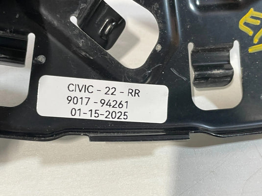 2022-2025 HONDA CIVIC HATCHBACK REAR RIGHT SIDE BUMPER STAY SIDE BRACKET