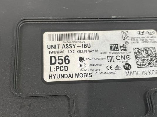 2020 HYUNDAI PALISADE ENGINE & BODY CONTROL MODULE ECM BCM W/ KEY FOB