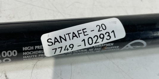 19-23 HYUNDAI SANTA FE LEFT & RIGHT SIDE HOOD BONNET LIFT SUPPORT PAIR