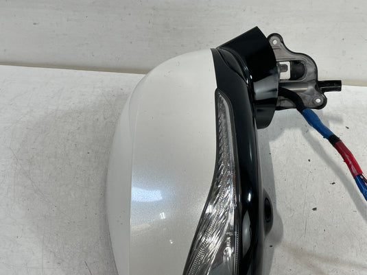 2017-2019 INFINITI Q60 RIGHT SIDE VIEW DOOR MIRROR W/CAMERA WHITE (QAB)