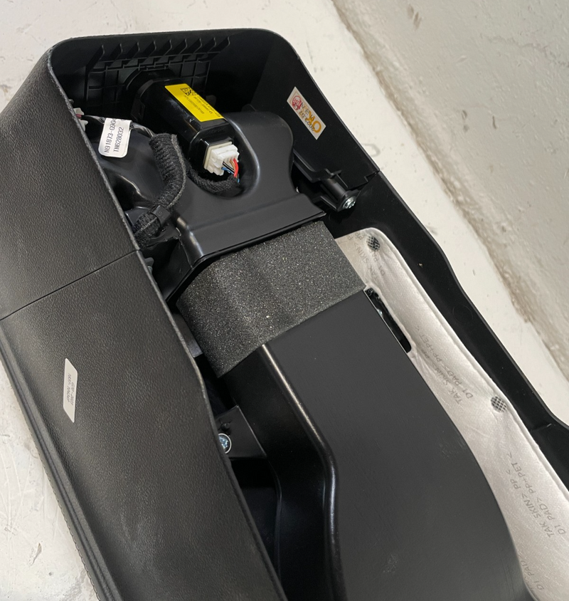 Load image into Gallery viewer, 2019-2025 GENESIS G70 CENTER CONSOLE TRIM BEZEL COVER PANEL BLACK # 104349
