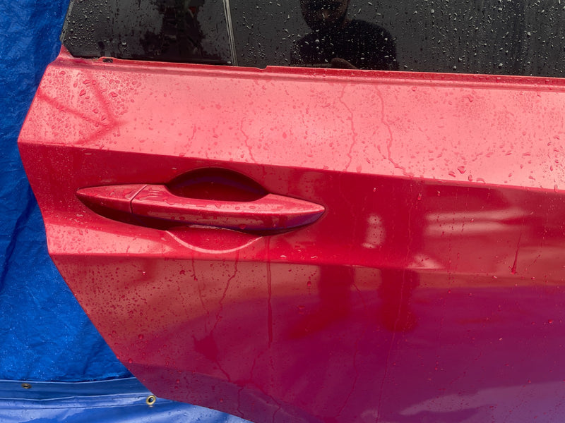 Load image into Gallery viewer, ACURA RDX REAR RIGHT PASSENGER SIDE DOOR ASSEMBLY RED (R568P) 2019-2025 # 105577
