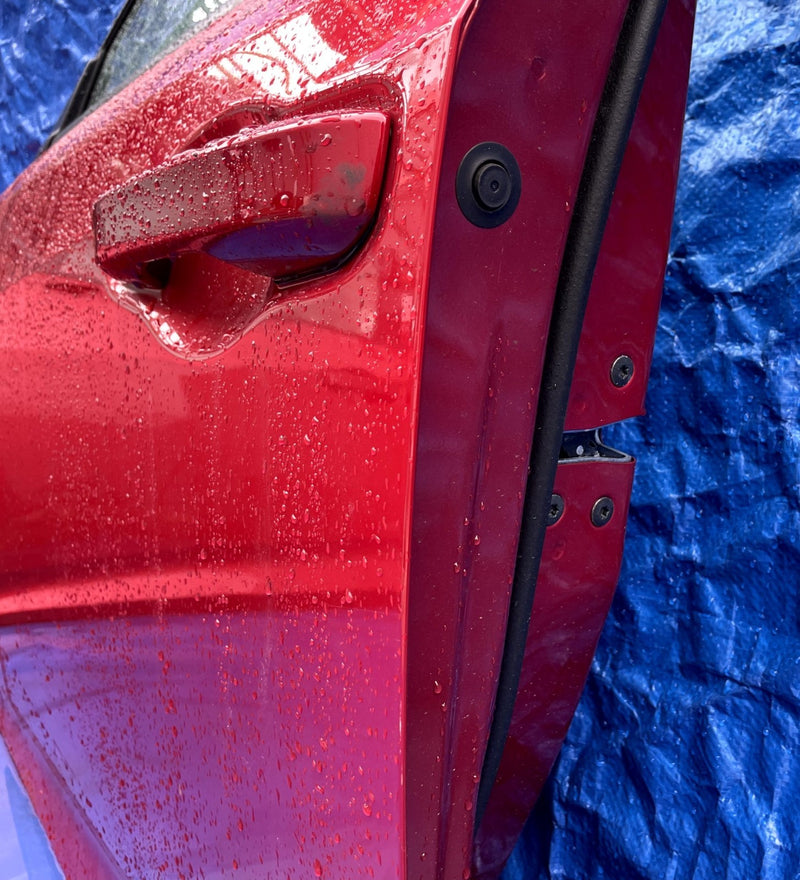 Load image into Gallery viewer, ACURA INTEGRA FRONT LEFT DRIVER SIDE DOOR ASSEMBLY RED (R568P) 2023-2025 #106747
