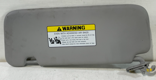21-25 HYUNDAI ELANTRA ELANTRA N FRONT RIGHT SIDE SUNVISOR SUN VISOR GRAY