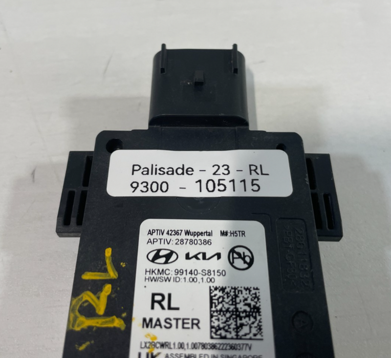 Load image into Gallery viewer, 2021 - 2024 HYUNDAI PALISADE REAR LEFT BLIND SPOT RADAR MODULE SENSOR # 105115

