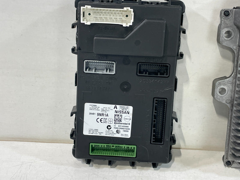 Load image into Gallery viewer, 18-19 INFINITI QX60 ENGINE &amp; BODY CONTROL MODULE ECM BCM W/ KEY FOB 3.5L # 93102
