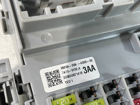 2023-2024 HONDA ACCORD LX CABIN FUSE BOX RELAY MODULE 38200-30A-A01