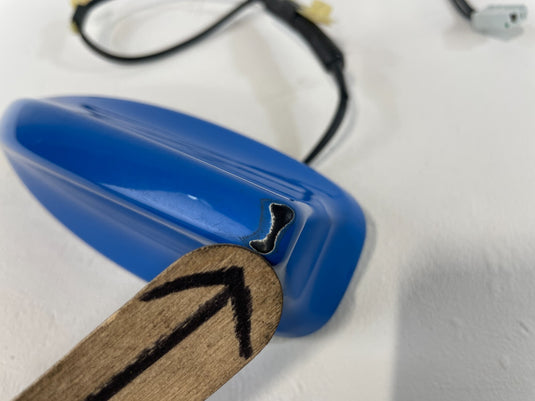 22-25 HONDA CIVIC TOP ROOF SATELLITE SHARK FIN RADIO ANTENNA BLUE B637P