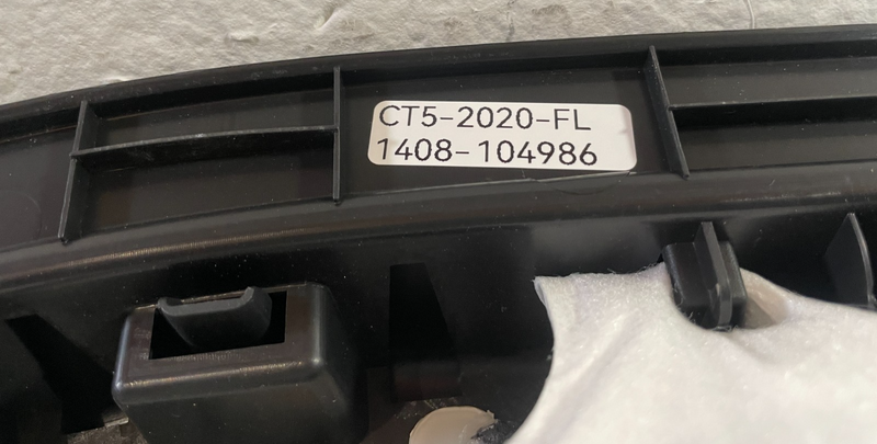 Load image into Gallery viewer, 2020 - 2024 CADILLAC CT5 FRONT LEFT DRIVER SIDE DOOR COVER TRIM PANEL # 104986
