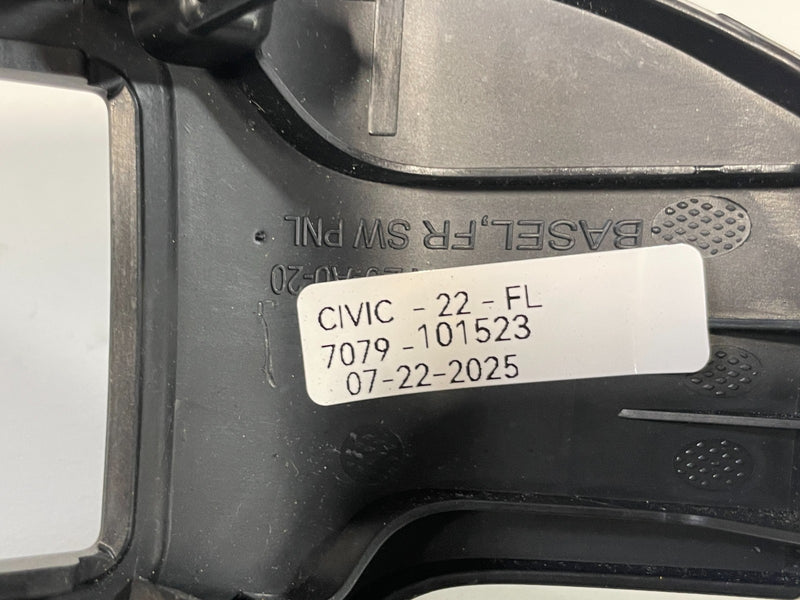 Load image into Gallery viewer, 2022 - 2025 HONDA CIVIC FRONT LEFT SIDE POWER DOOR WINDOW SWITCH BEZEL # 101523
