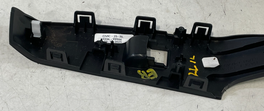 2022-25 HONDA CIVIC REAR LEFT DRIVER SIDE POWER DOOR WINDOW SWITCH BEZEL