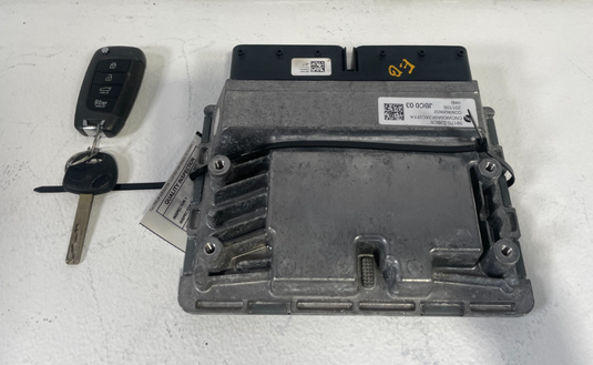 2021 - 2023 HYUNDAI ELANTRA ENGINE CONTROL MODULE ECM W/ KEY FOB