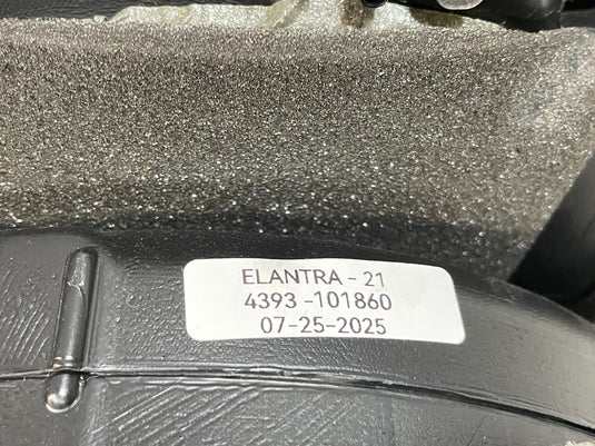 21-23 HYUNDAI ELANTRA ELANTRA N DASHBOARD DASH BOARD COVER ASSEMBLY GRAY