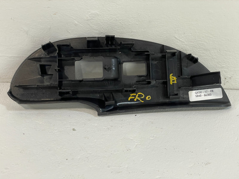 Load image into Gallery viewer, 13-17 INFINITI EX37 QX50 FRONT RIGHT PASSENGER DOOR WINDOW SWITCH BEZEL # 86303
