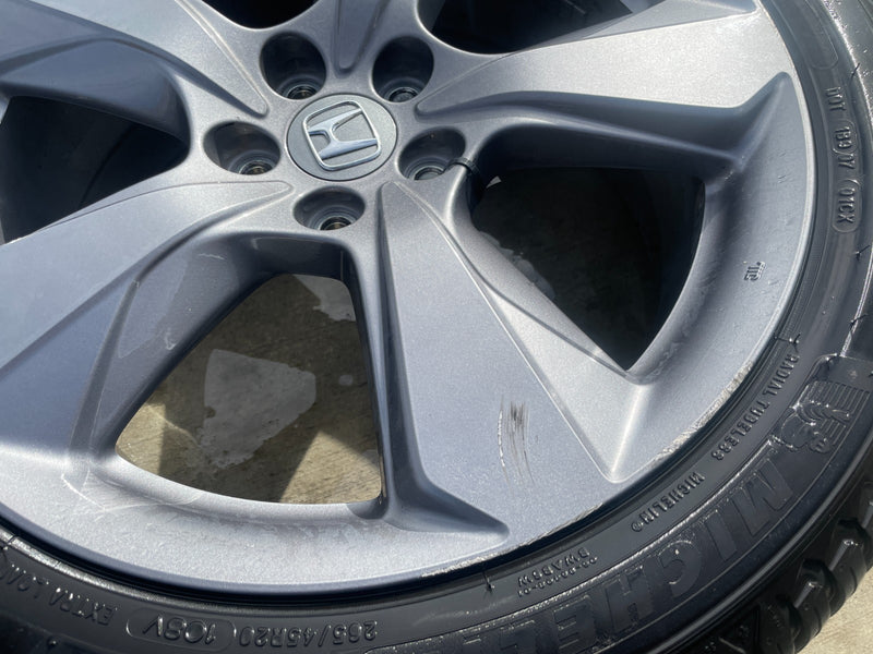 Load image into Gallery viewer, HONDA PASSPORT TOURING 20X8.5J ET55 WHEEL RIM W/ TIRE 3.5L ONLY#1 19-21 # 105294
