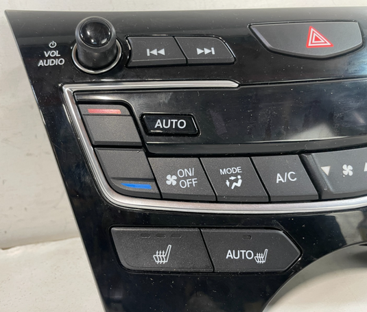 2019-2024 ACURA RDX DASH HVAC CLIMATE TEMPERATURE CONTROL SWITCH PANEL
