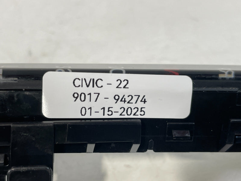 Load image into Gallery viewer, 22-26 HONDA CIVIC EX-L CENTER CONSOLE TRANSMISSION GEAR SHIFT INDICATOR # 94274
