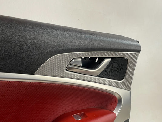 2022 - 2023 GENESIS G70 REAR LEFT DRIVER SIDE DOOR TRIM PANEL BLACK