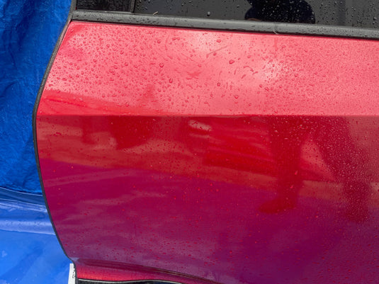 ACURA RDX REAR LEFT DRIVER SIDE DOOR ASSEMBLY RED (R568P) 2019 - 2025