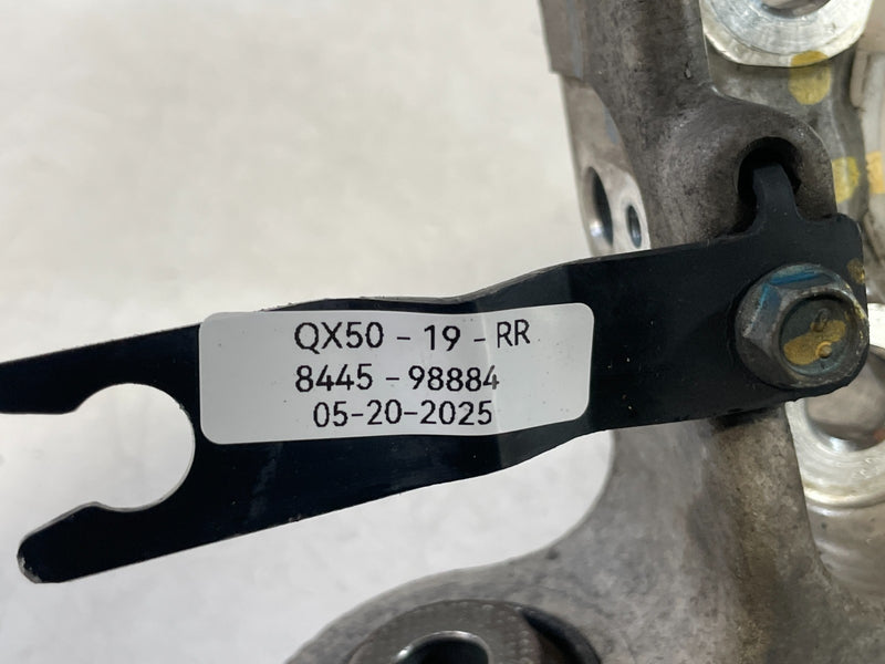 Load image into Gallery viewer, 2019 - 2025 INFINITI QX50 AWD REAR RIGHT PASSENGER SIDE SPINDLE KNUCKLE # 98884
