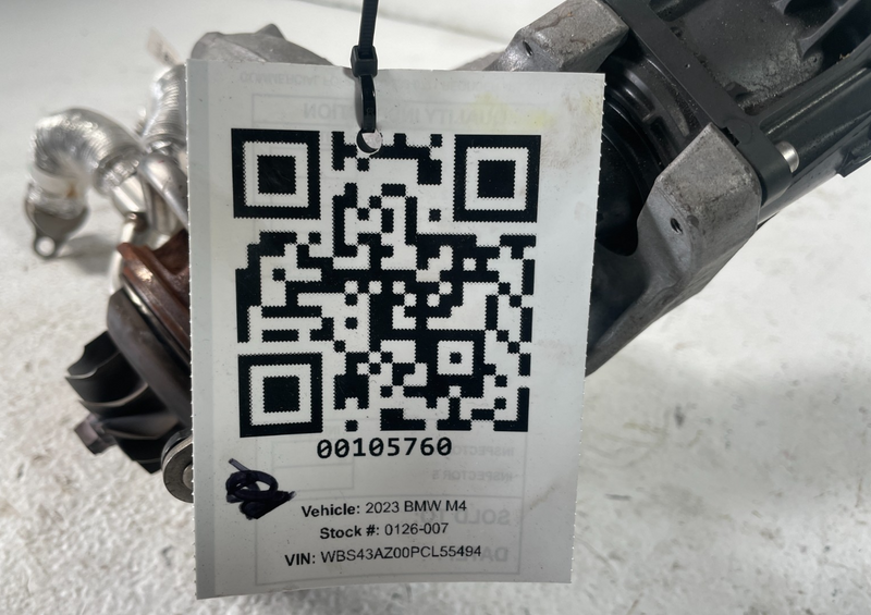 Load image into Gallery viewer, 20-25 BMW G82 M4 M3 M2 X4 X3 ENGINE TURBO CHARGER TURBOCHARGER ASSEMBLY #105760
