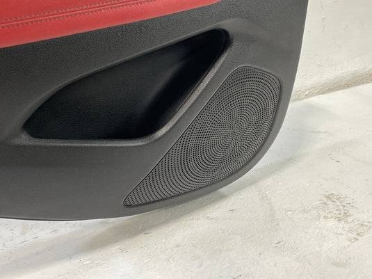 2022 - 2023 GENESIS G70 REAR LEFT DRIVER SIDE DOOR TRIM PANEL BLACK