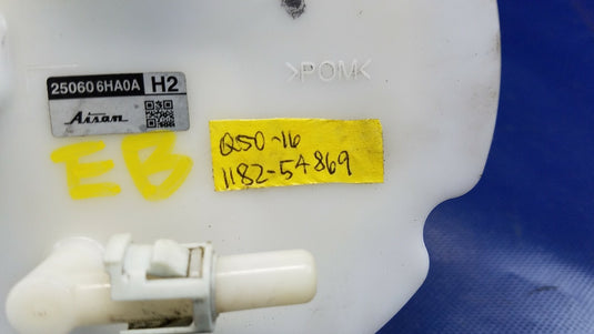 INFINITI Q50 Q60 FUEL GAS PUMP GAUGE LEVEL SENDING UNIT 25060-6HA0A 2.0L
