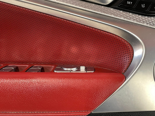 2022 - 2023 GENESIS G70 FRONT LEFT DRIVER SIDE DOOR TRIM PANEL BLACK