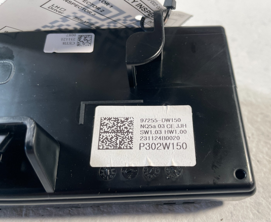 2023-2024 KIA SPORTAGE HVAC AC HEATER COMPUTER CONTROL MODULE UNIT 2.5L