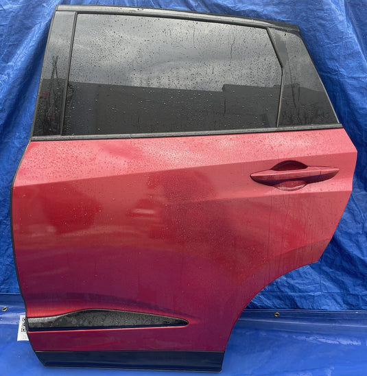 ACURA RDX REAR LEFT DRIVER SIDE DOOR ASSEMBLY RED (R568P) 2019 - 2025
