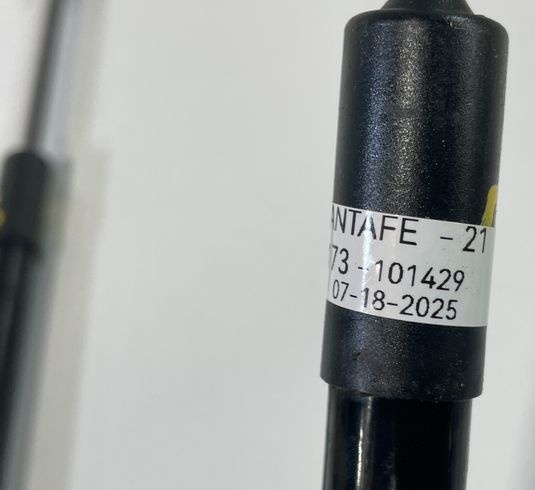 19-23 HYUNDAI SANTA FE LEFT & RIGHT SIDE HOOD BONNET LIFT SUPPORT PAIR