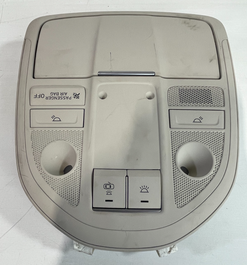 Load image into Gallery viewer, 2019 - 2023 GENESIS G70 ROOF OVERHEAD CONSOLE DOME LIGHT LAMP W/ SWITCH # 104309
