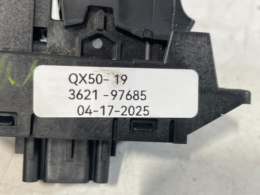 19-20 INFINITI QX50 CENTER CONSOLE EMERGENCY PARKING BRAKE CONTROL SWITCH