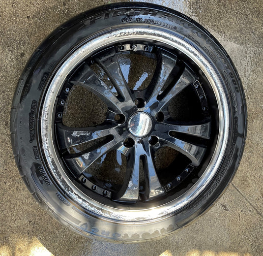 ⭐⭐ FOR 2005 NISSAN 350Z VISION 18" WHEEL RIM W/ TIRE (ONLY 1)