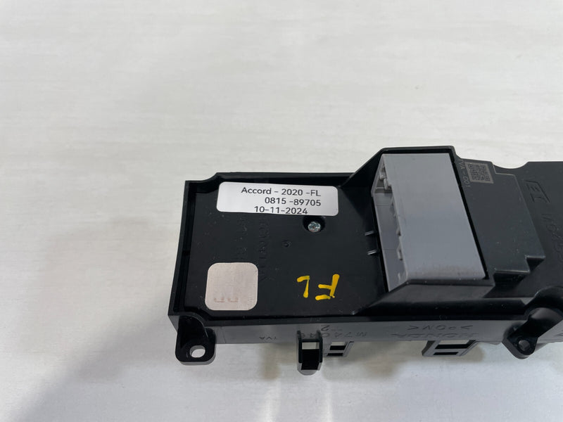 Load image into Gallery viewer, 18-22 HONDA ACCORD SPORT FRONT LEFT DRIVER SIDE MASTER DOOR WINDOW SWITCH #89705

