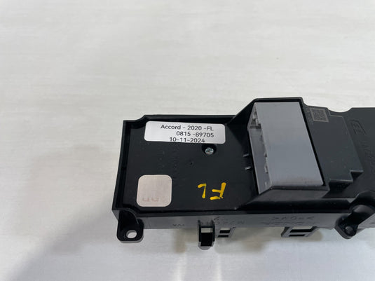 18-22 HONDA ACCORD SPORT FRONT LEFT DRIVER SIDE MASTER DOOR WINDOW SWITCH