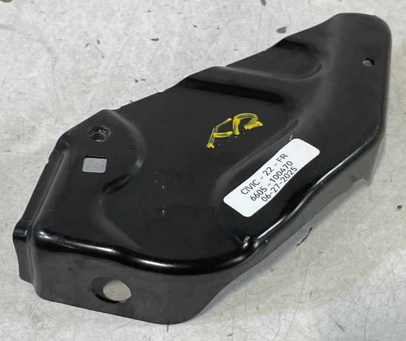 Load image into Gallery viewer, 2022-2024 HONDA CIVIC FRONT RIGHT BUMPER LOWER SUPPORT RAIL STAY BRACKET #100470
