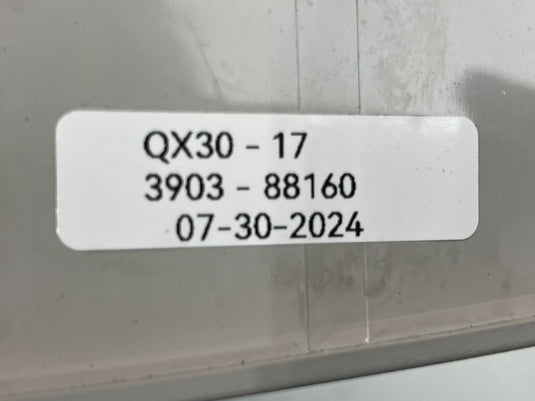 2017 - 2019 INFINITI QX30 OVERHEAD ROOF DOME MAP LIGHT LAMP 26430-5DC2A