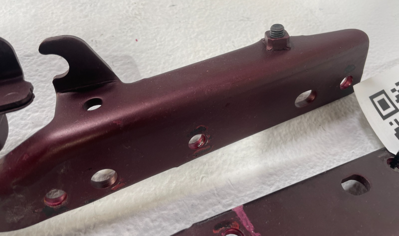 Load image into Gallery viewer, 2019-2025 ACURA RDX FRONT LEFT &amp; RIGHT SIDE HOOD BONNET HINGES PAIR RED # 105537
