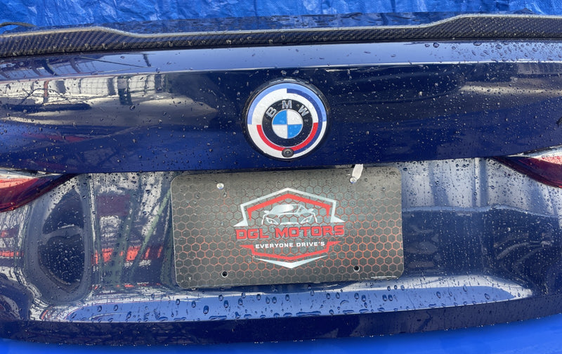 Load image into Gallery viewer, BMW G82 M4 COUPE TRUNK DECK LID TAIL GATE ASSY W/ SPOILER BLUE C3Z 21-25 #105749
