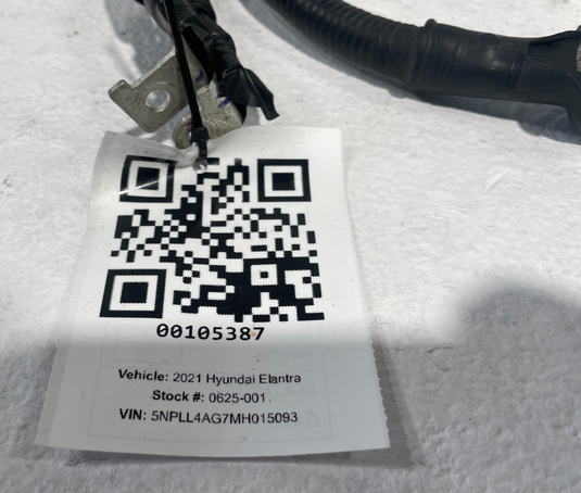2021 - 2023 HYUNDAI ELANTRA POSITIVE BATTERY CABLE WIRE WIRING HARNESS