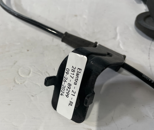 2021 - 2025 HYUNDAI ELANTRA REAR LEFT DRIVER SIDE ABS WHEEL SPEED SENSOR
