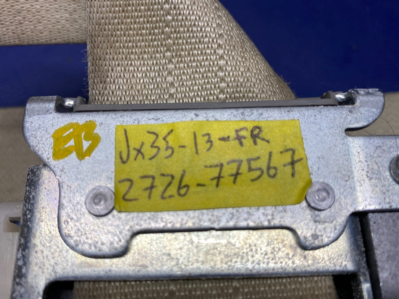 Load image into Gallery viewer, 2013-2014 INFINITI JX35 QX60 FRONT RIGHT SEAT BELT RETRACTOR W/O PRE CRASH 77567
